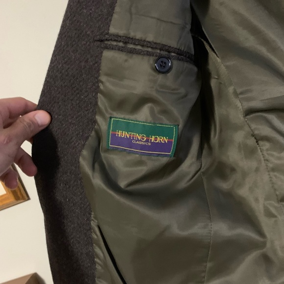 Hunting Horn 80% wool blazer. Size ~38R - Picture 2 of 3